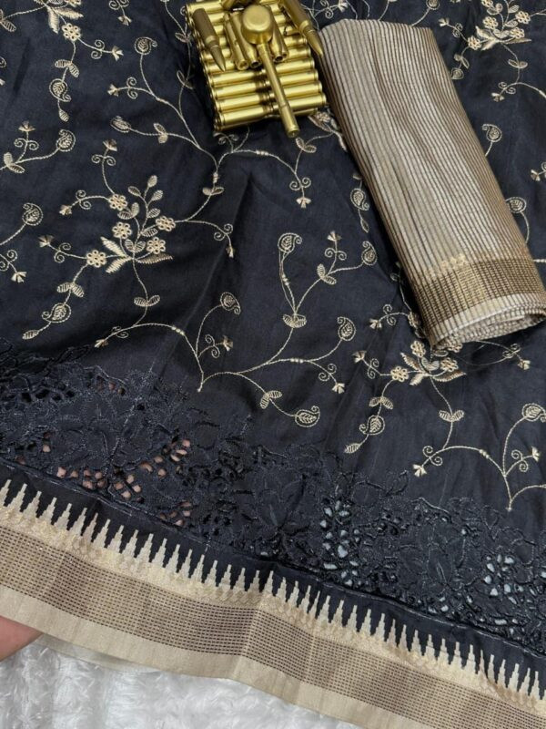 Tusser cotton Saree