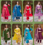 Kurti with bottom and duppatta