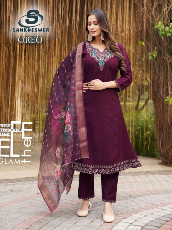 Kurti with bottom and duppatta