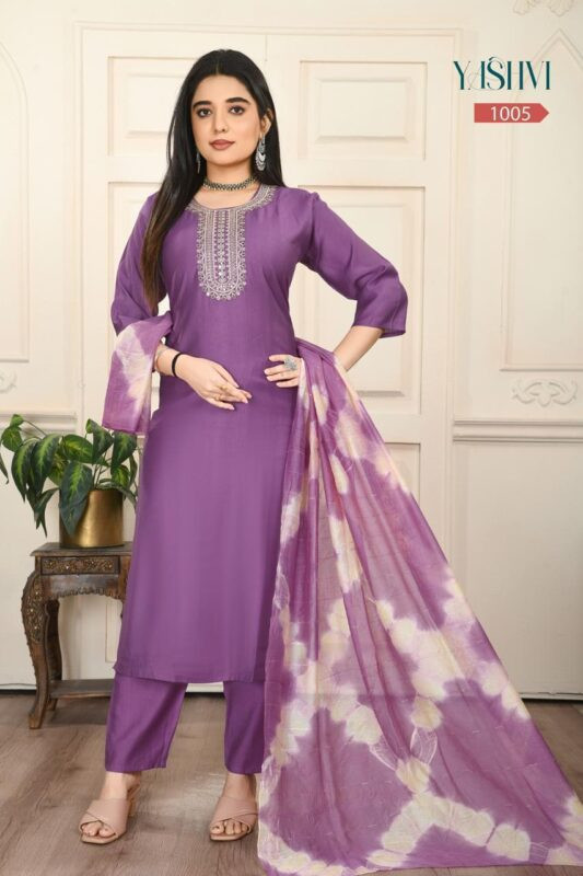 Kurti with bottom and duppatta
