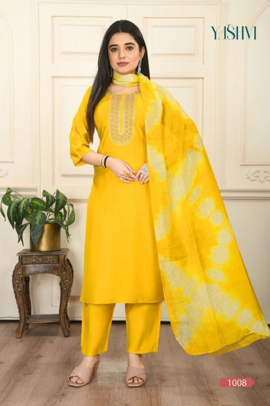 Kurti with bottom and duppatta