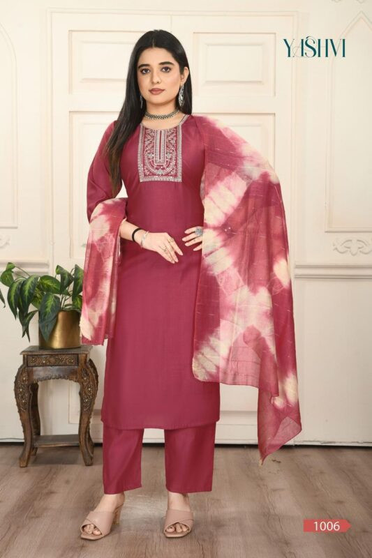 Kurti with bottom and duppatta
