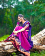 Semi stitch Half Saree