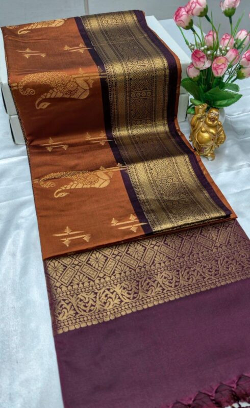 Pure soft silk saree