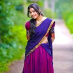 Semi stitch Half Saree