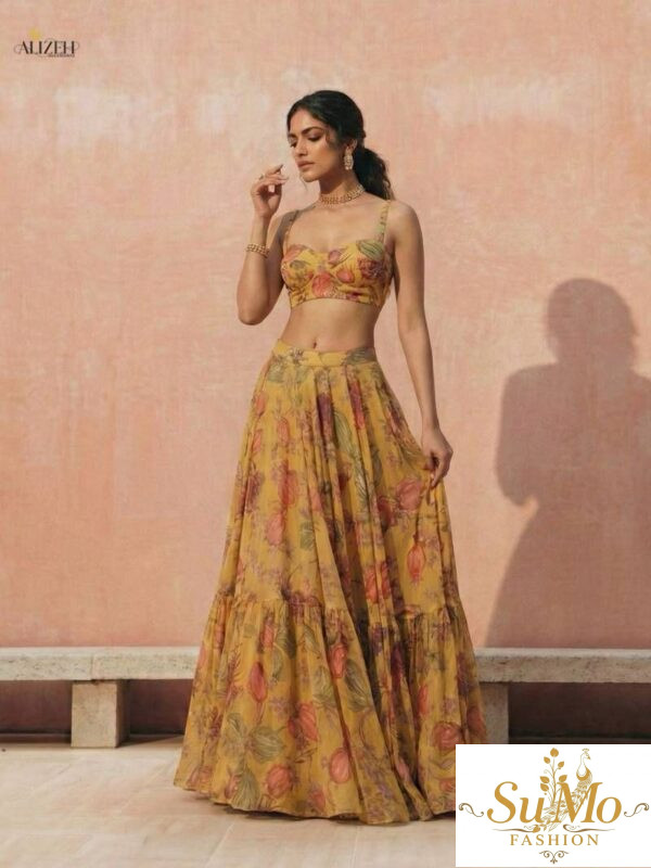 Floral Lehenga