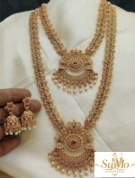 Gold plated bridal jewellery set