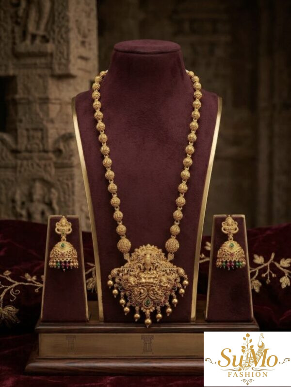 Gold plated kundan Jwellery set