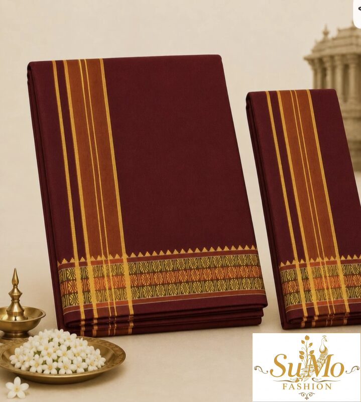 Dhoti with towel
