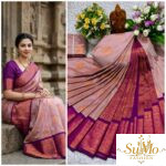 Semi silk bridal saree